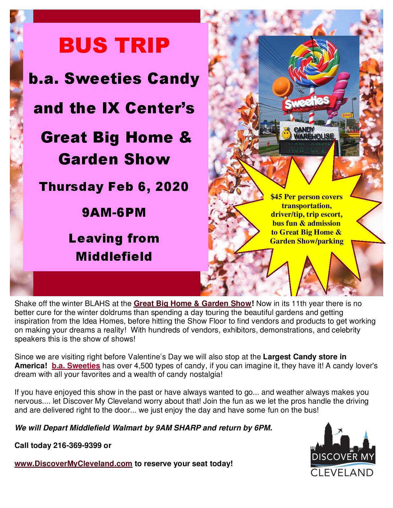 Great Big Home Garden Show And B A Sweeties Discover My Cleveland